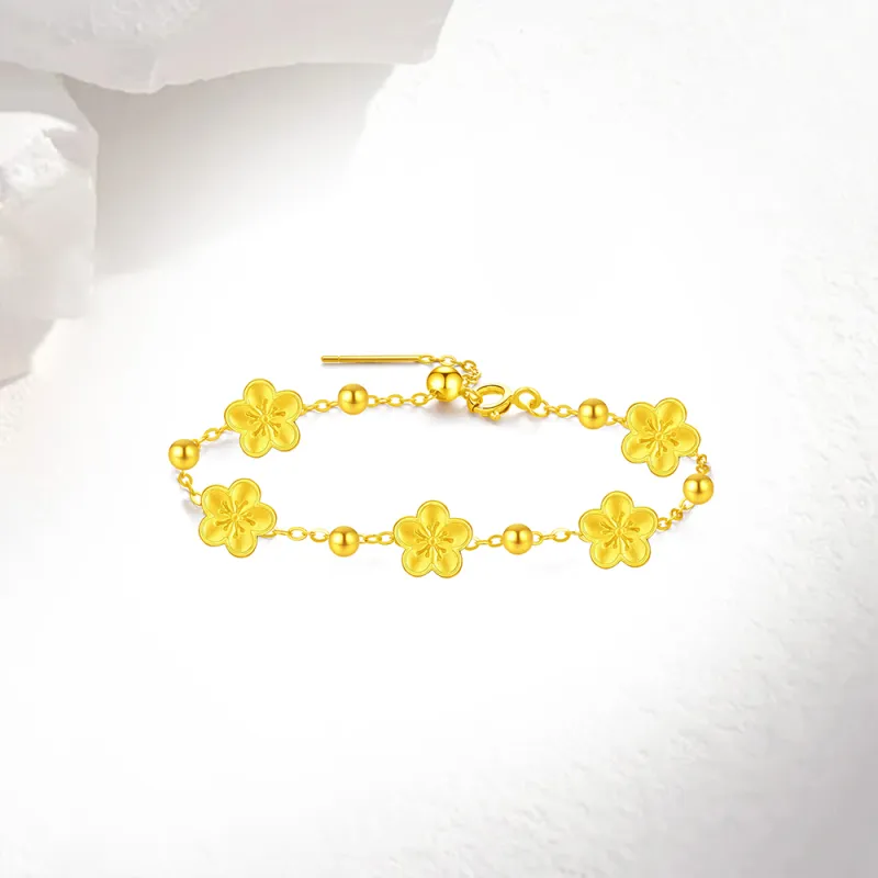 Love Link 999 Fine Silver Bracelets Women's-2
