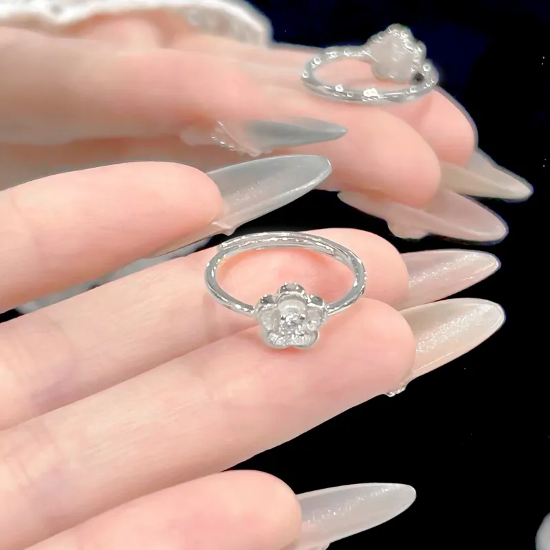 Love Link 925 Sterling Silver Rings Women's-10