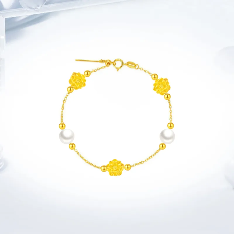 Love Link S 999 Fine Silver Bracelets Women's-1