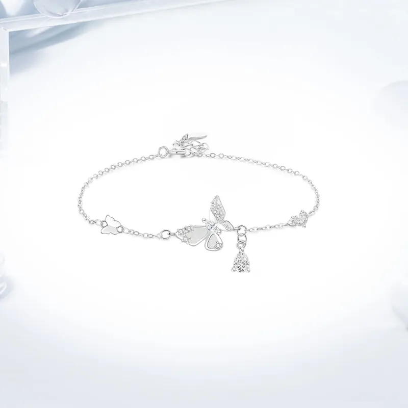 Love Link S 999 Fine Silver Bracelets Women's-1