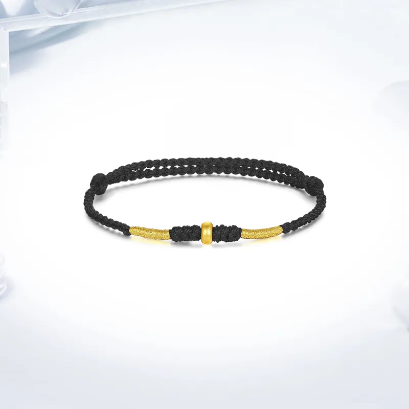 Love Link Alloy Rope Bracelets Unisex-3