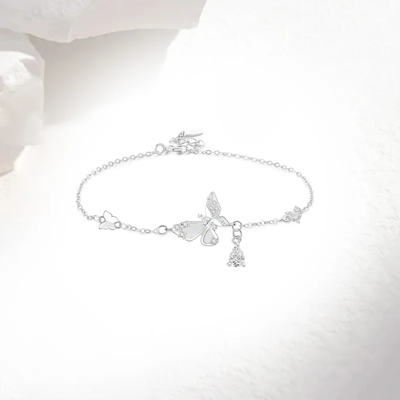 Love Link S 999 Fine Silver Bracelets Women's-2
