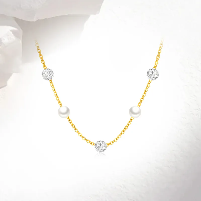 Love Link 925 Sterling Silver Necklaces Women's-3