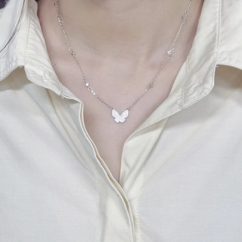 Love Link 999 Fine Silver Necklaces Women's-1