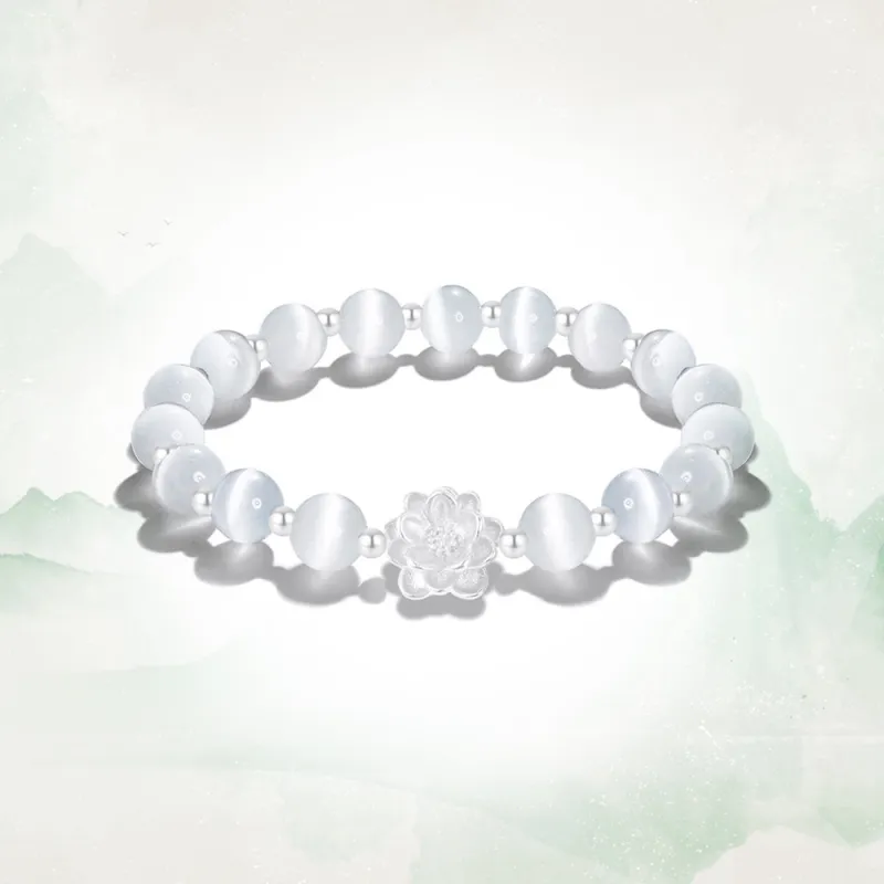 Love Link 999 Fine Silver Bracelets Women's-1
