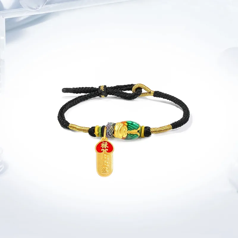 Love Link Alloy Rope Bracelets Unisex-3