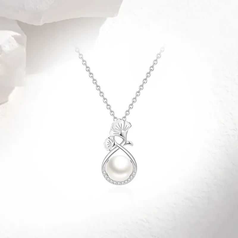 Love Link 925 Sterling Silver Necklaces Women's-2