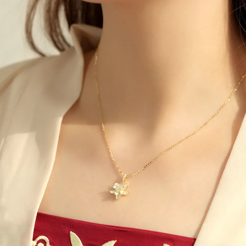 Love Link 925 Sterling Silver Necklaces Women's-2