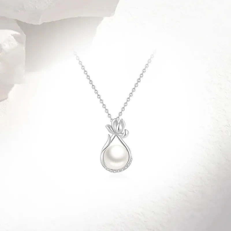 Love Link 925 Sterling Silver Necklaces Women's-2
