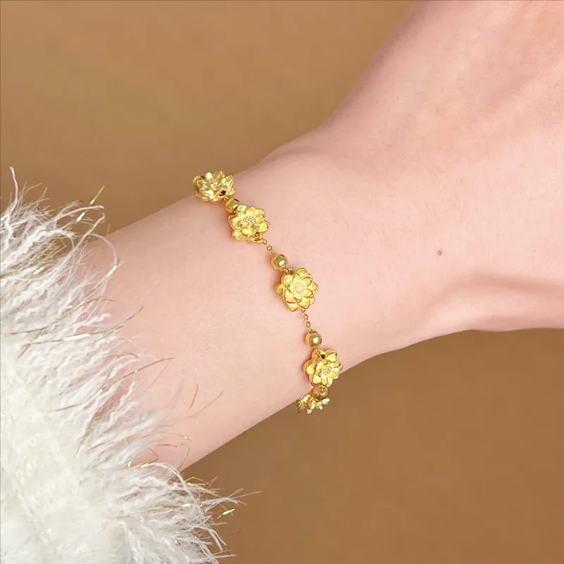 Love Link 999 Fine Silver Bracelets Women's-6