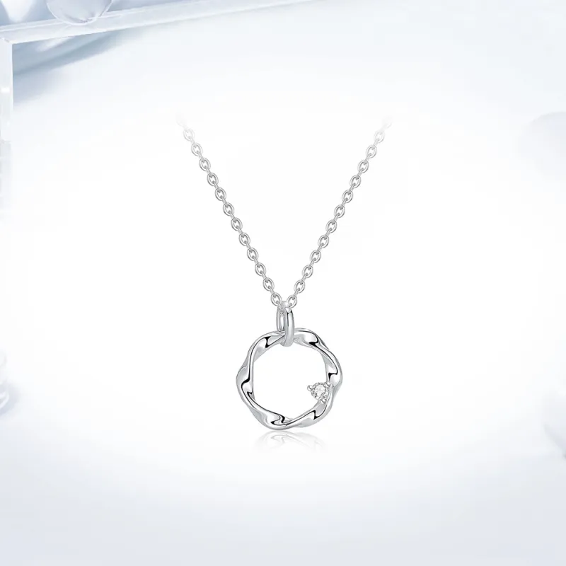 Love Link 925 Sterling Silver Necklaces Women's-1