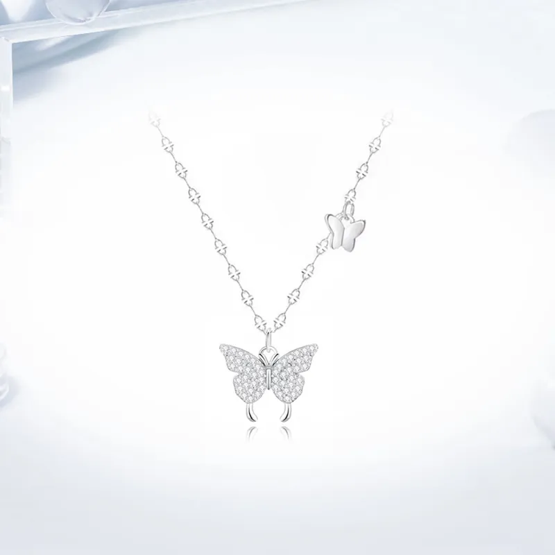 Love Link S 999 Fine Silver Necklaces Women's-2