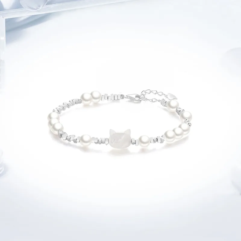 Love Link 925 Sterling Silver Bracelets Women's-1