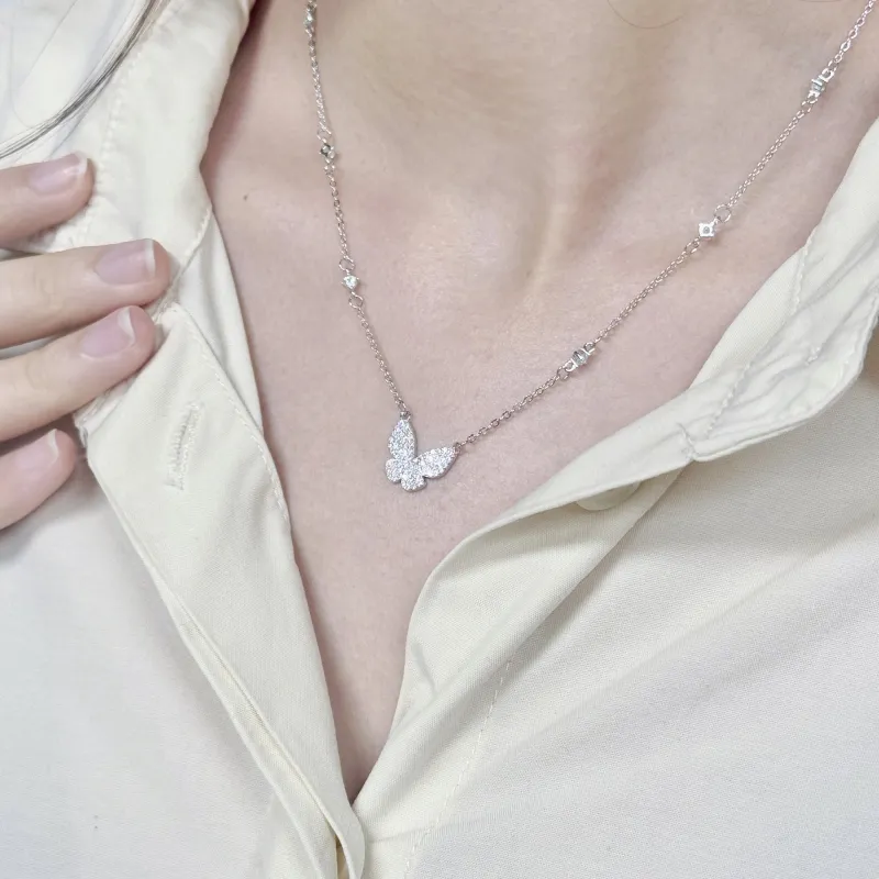 Love Link 999 Fine Silver Necklaces Women's-2
