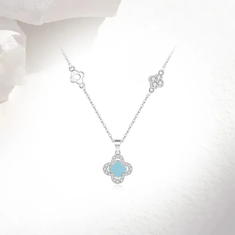 Love Link 999 Fine Silver Necklaces Women's-2