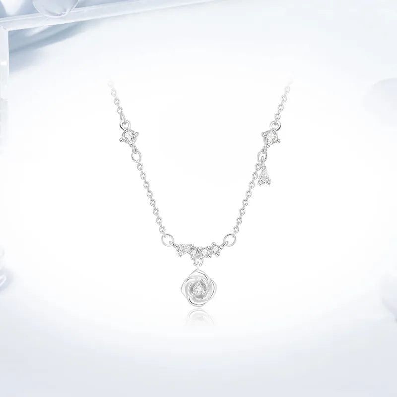 Love Link 999 Fine Silver Necklaces Women's-2