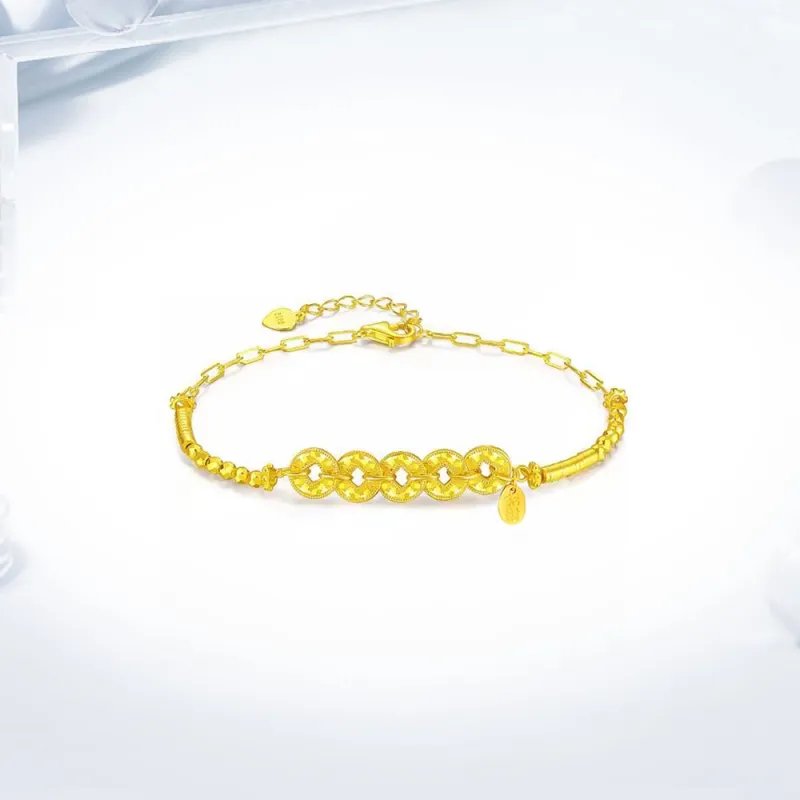 Love Link 925 Sterling Silver Bracelets Women's-2