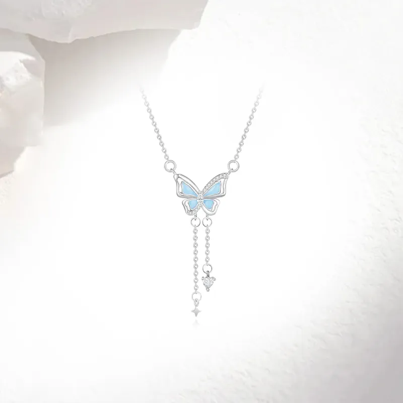 Love Link 999 Fine Silver Necklaces Women's-2