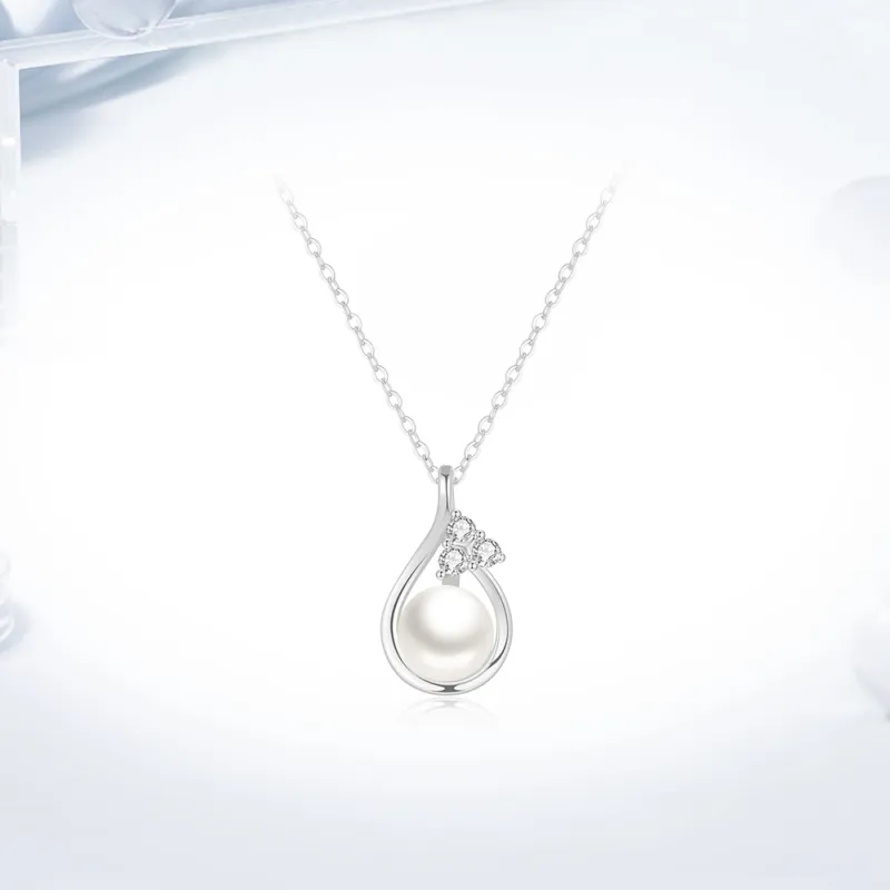 Love Link 925 Sterling Silver Necklaces Women's-3