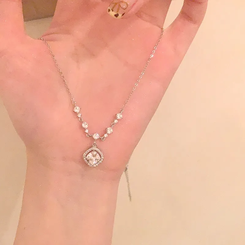Love Link 925 Sterling Silver Necklaces Women's-2