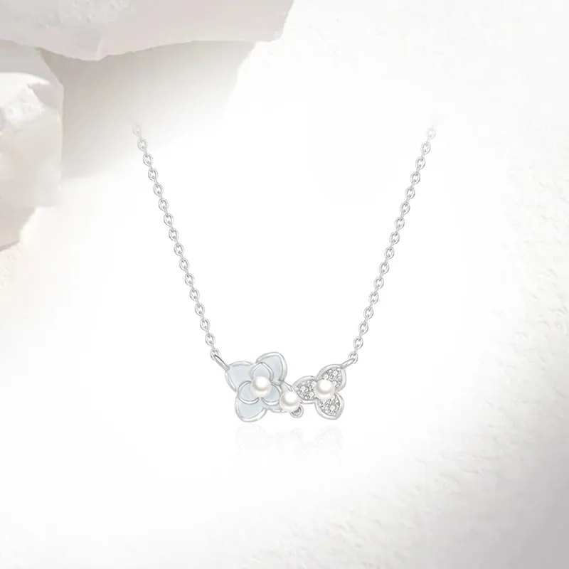 Love Link S999 Fine Silver Necklaces Women's-2