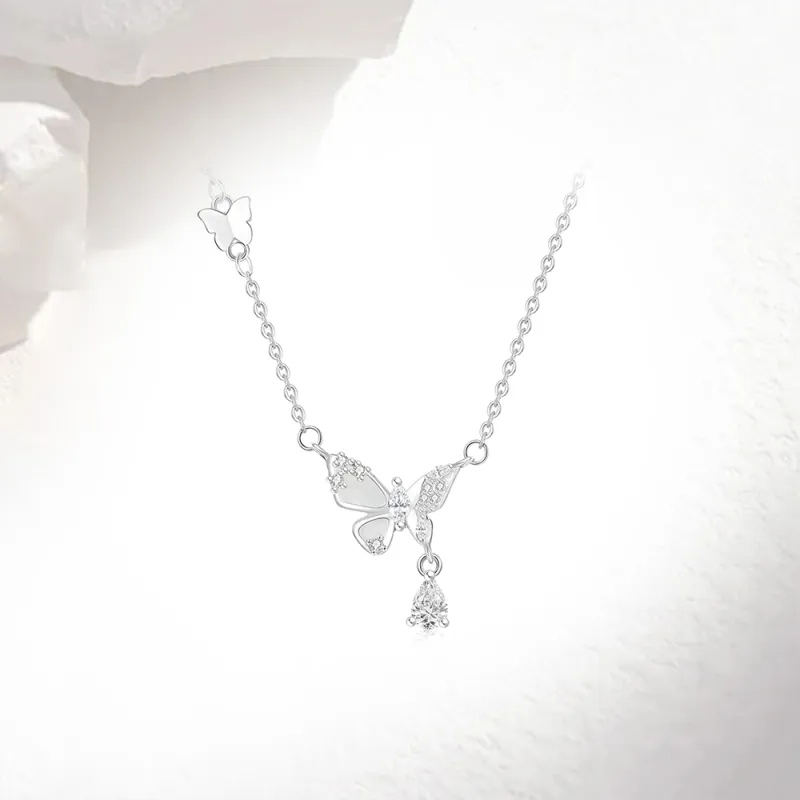 Love Link 999 Fine Silver Necklaces Women's-2