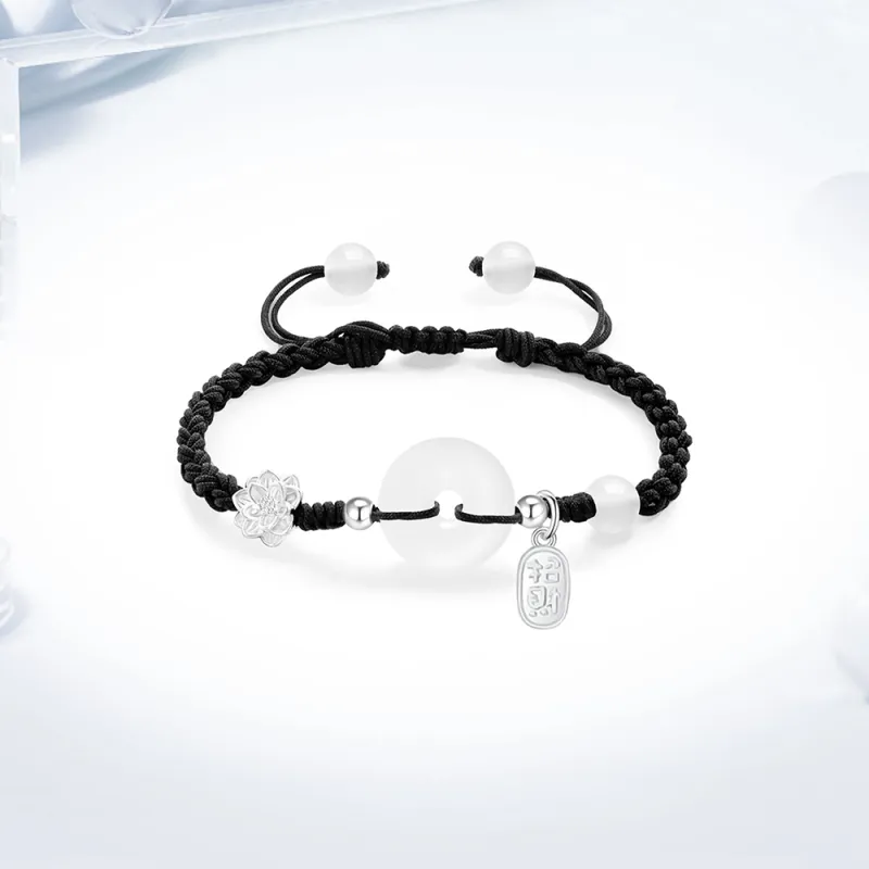 Love Link Chalcedony Bracelets Unisex-3