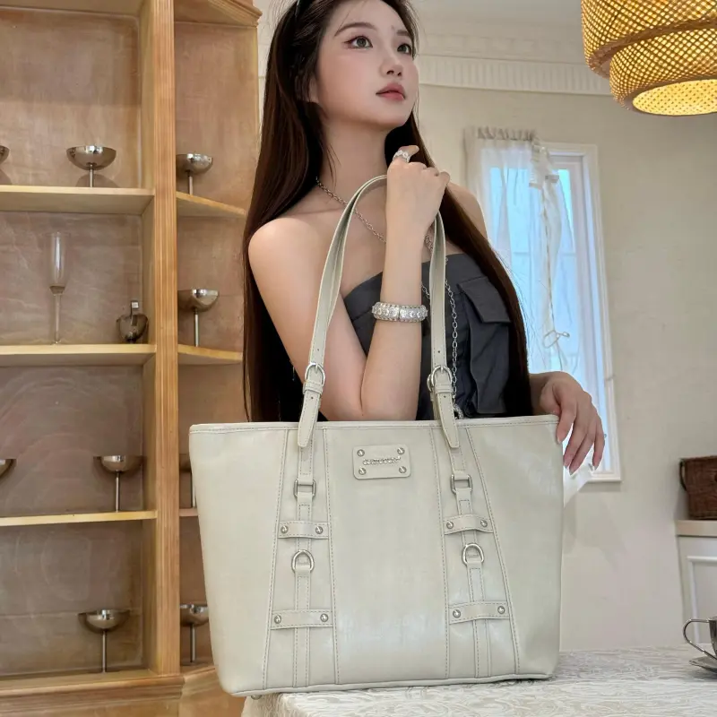 CULTIVATOR PU Tote Bag, Shopping Bag, Shoulder Bag Tubas Unisex Multicolor-6