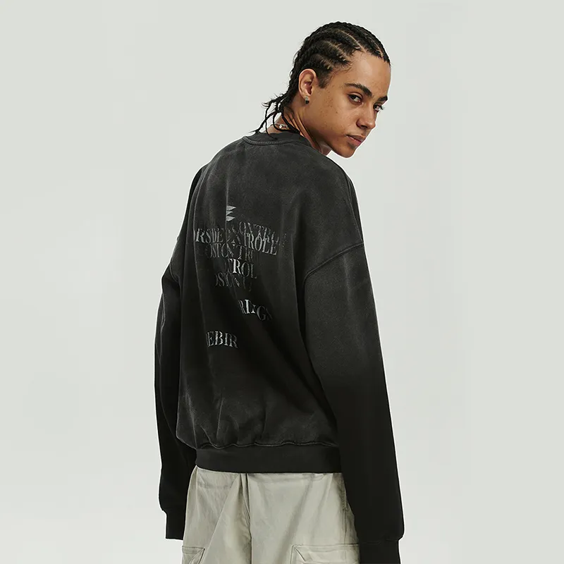 LOSTCTRL Sweatshirt Unisex Black-1
