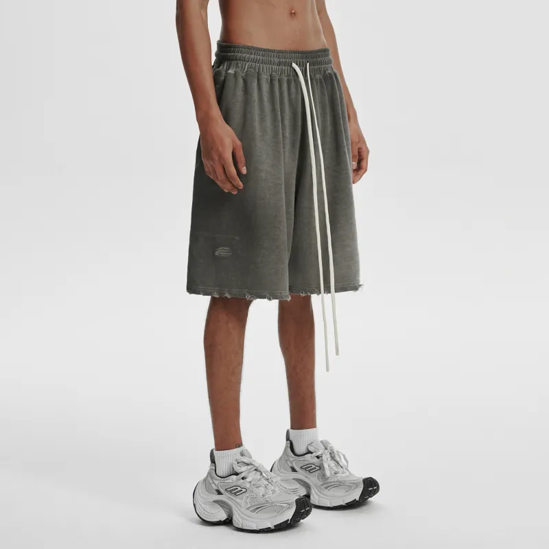 LOSTCTRL Casual Shorts Unisex Gray-2