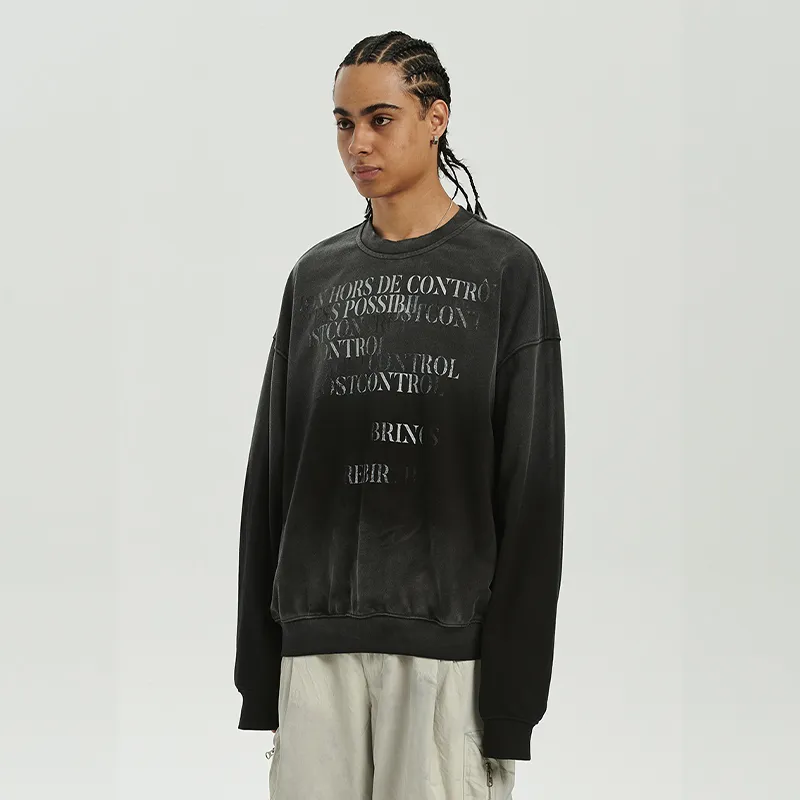 LOSTCTRL Sweatshirt Unisex Black-2
