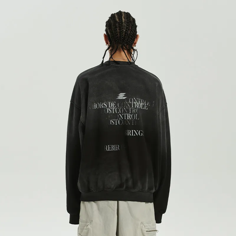 LOSTCTRL Sweatshirt Unisex Black-4