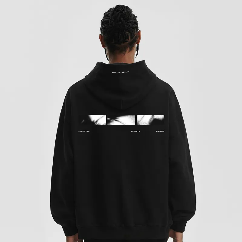 LOSTCTRL Sweatshirt Unisex Black-1