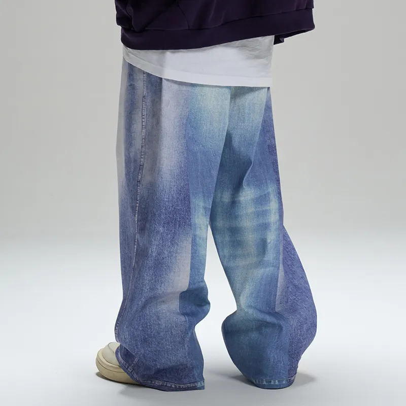 LOSTCTRL Jeans Unisex Blue-3