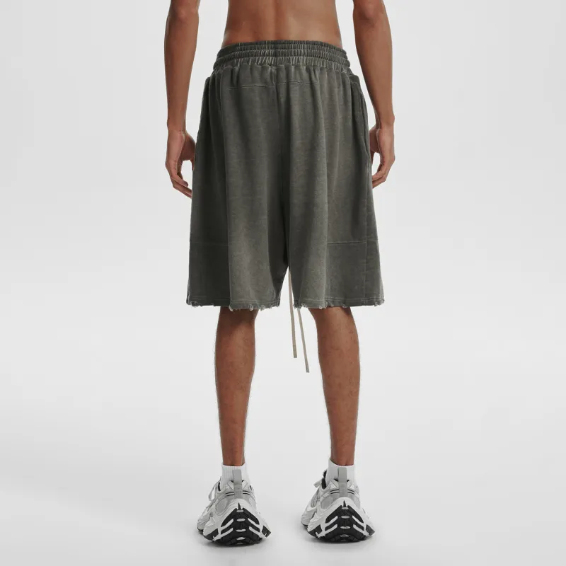 LOSTCTRL Casual Shorts Unisex Gray-3