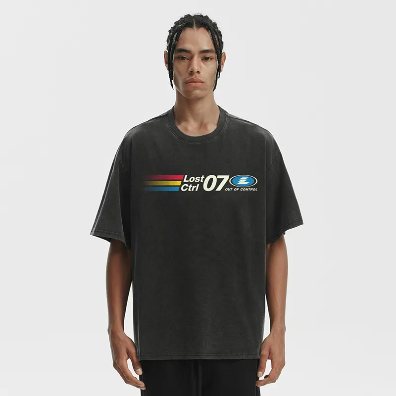 LOSTCTRL T Shirts Unisex Black-2