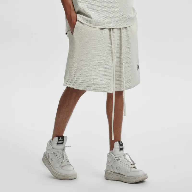 LOSTCTRL Casual Shorts Unisex Apricot-3