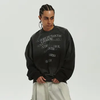 LOSTCTRL Sweatshirt Unisex Black