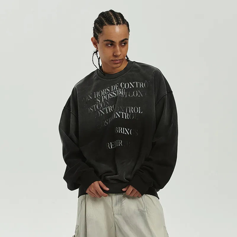 LOSTCTRL Sweatshirt Unisex Black-0
