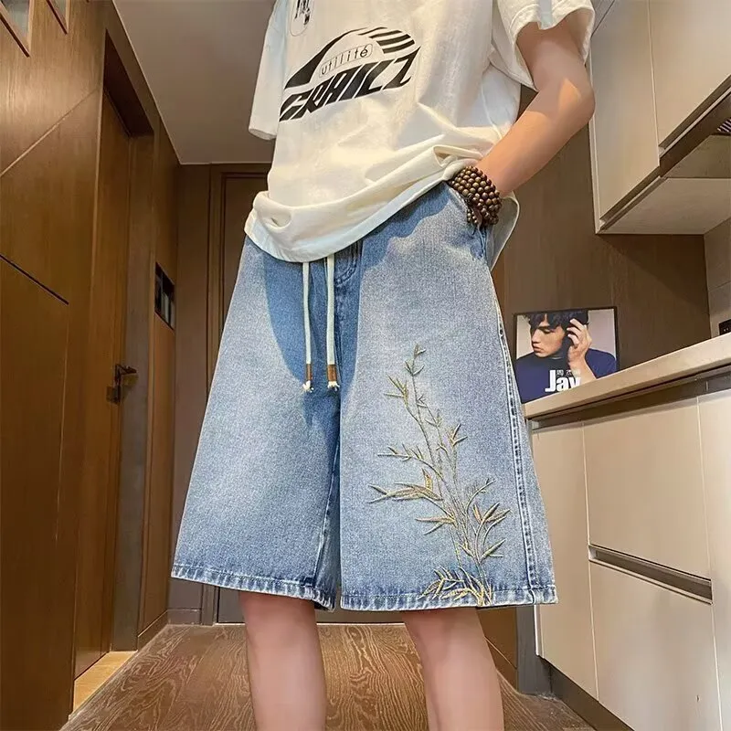 MEIKE Denim Shorts Unisex-3