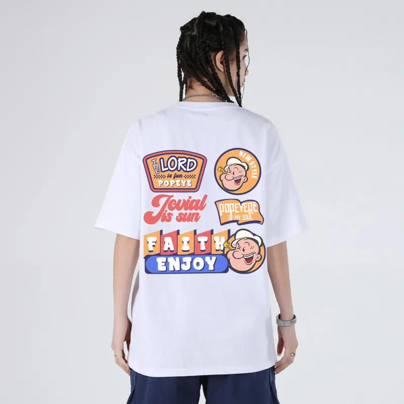 POPEYE T Shirts Unisex-4