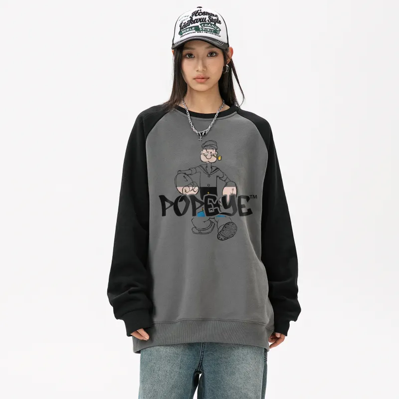 POPEYE Sweatshirts Unisex-8