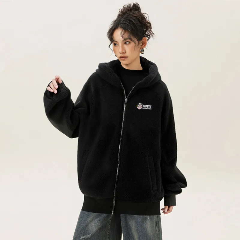 POPEYE Velvet Jackets Unisex-3