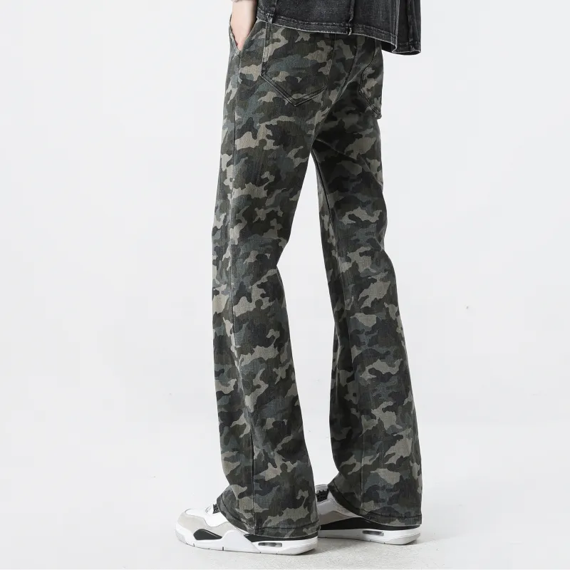 POPEYE Casual Pants Unisex Camouflage-3