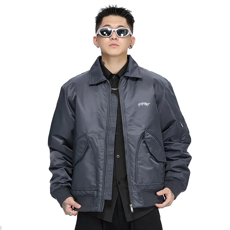 POPEYE Puffer Jackets Unisex-8