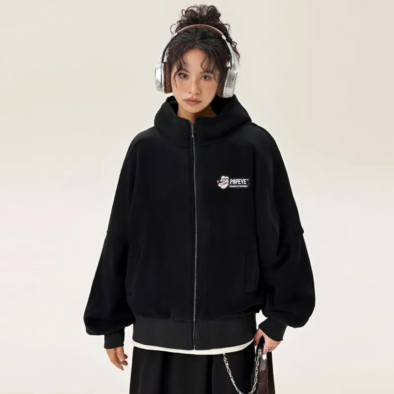 POPEYE Velvet Jackets Unisex-2