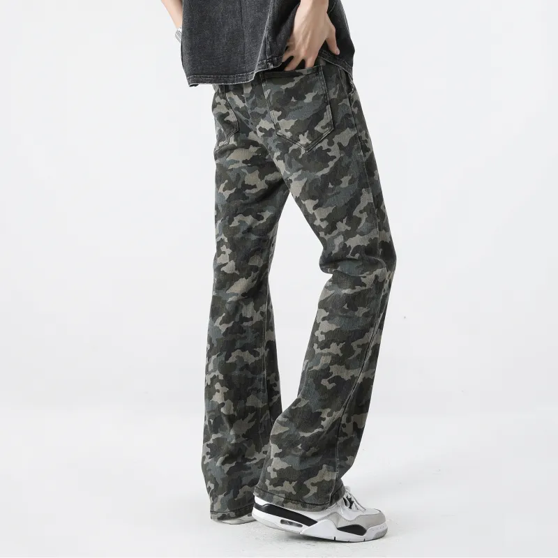 POPEYE Casual Pants Unisex Camouflage-2