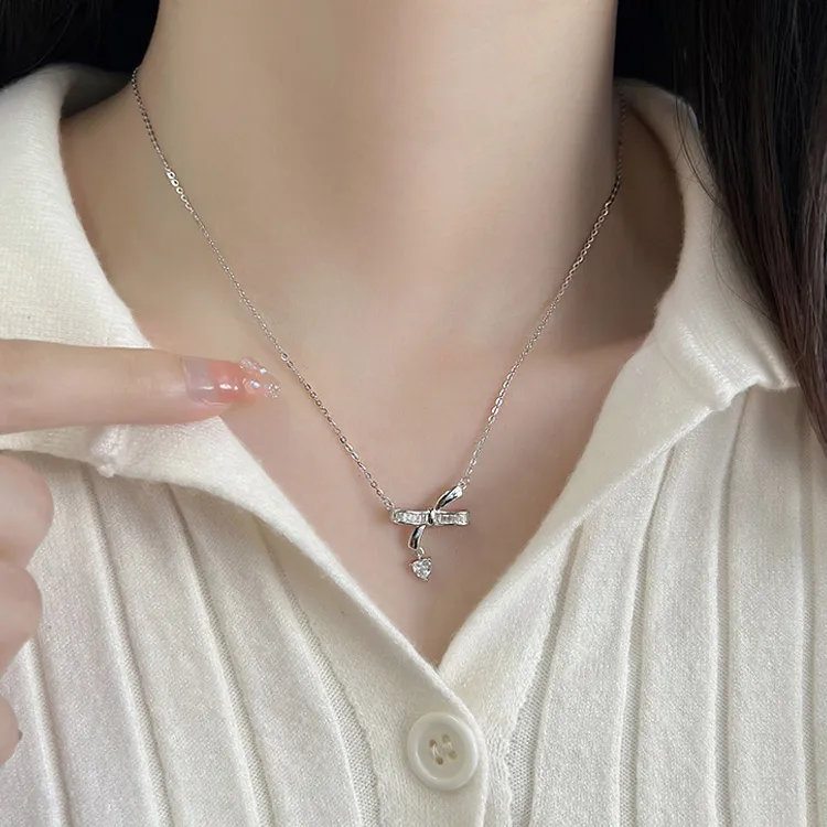 Asia Star S925 Silver Necklaces Women's-1