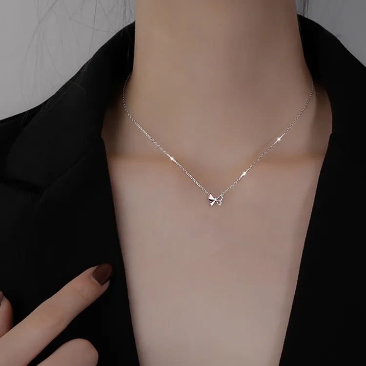 Asia Star S999 Silver Necklaces Women's-2