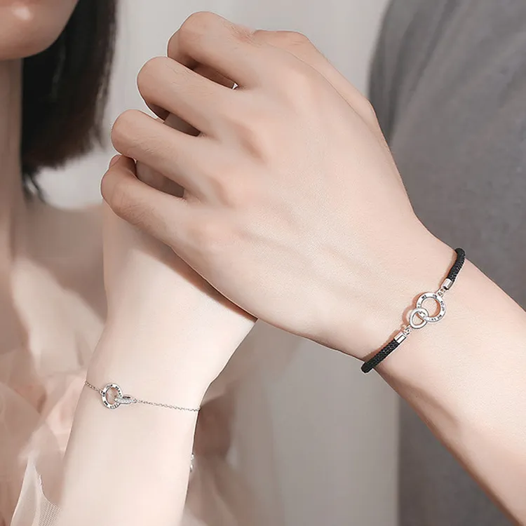 Asia Star S925 Silver Bracelets Unisex-2